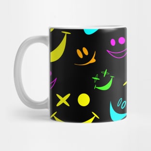 Neon Smiles: Radiate Positivity No 2 Mug